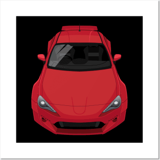 GT86 Body Kit - Red Posters and Art